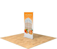 Load image into Gallery viewer, Double Step - Double-Sided Banner Stand