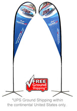 Load image into Gallery viewer, Teardrop Outdoor Flag - Large