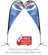 Load image into Gallery viewer, Teardrop Outdoor Flag - Medium