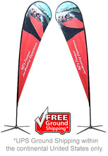 Load image into Gallery viewer, Teardrop Outdoor Flag - Extra Large