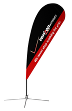 Load image into Gallery viewer, Teardrop Outdoor Flag - Large