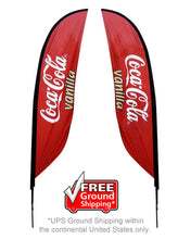 Load image into Gallery viewer, Feather Outdoor Flag - Small
