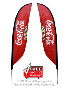 Feather Outdoor Flag - Small