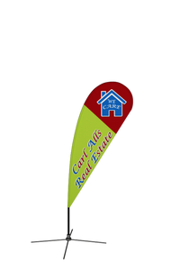 Teardrop Outdoor Flag - Small